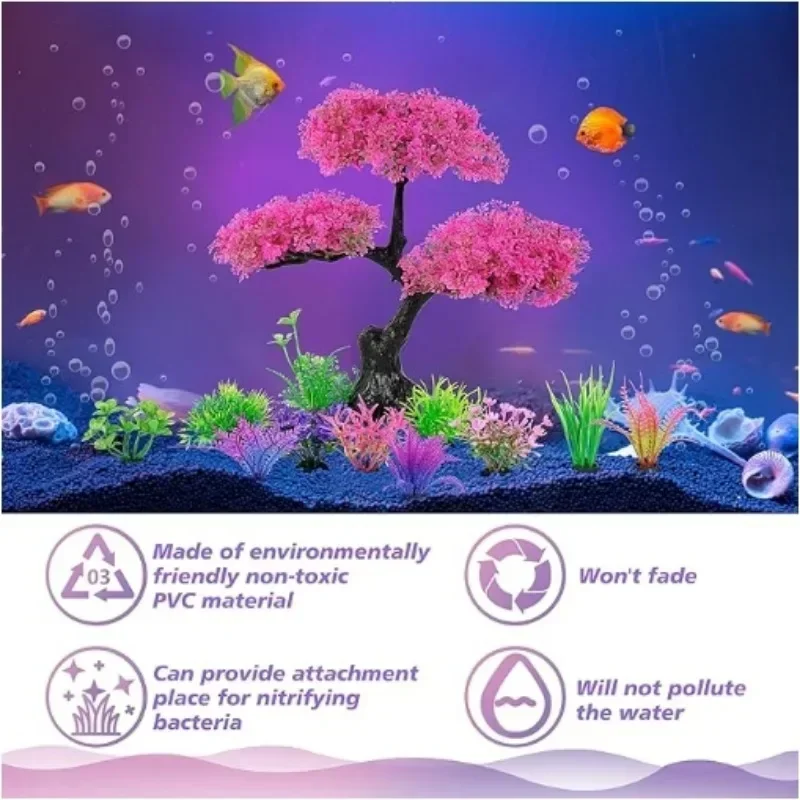 1set Aquarium Artificial Plast - Planted Aquarium For Goldfish review and price