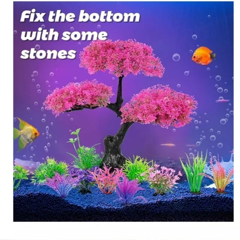 1set Aquarium Artificial Plast - Planted Aquarium For Goldfish review and price