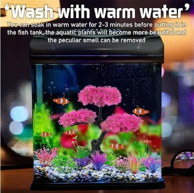 1set Aquarium Artificial Plast - Planted Aquarium For Goldfish review and price