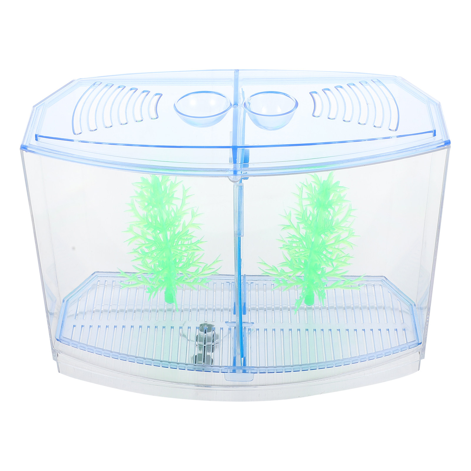 1Set Clear Acrylic Small Fish  - Planted Aquarium For Goldfish review and price