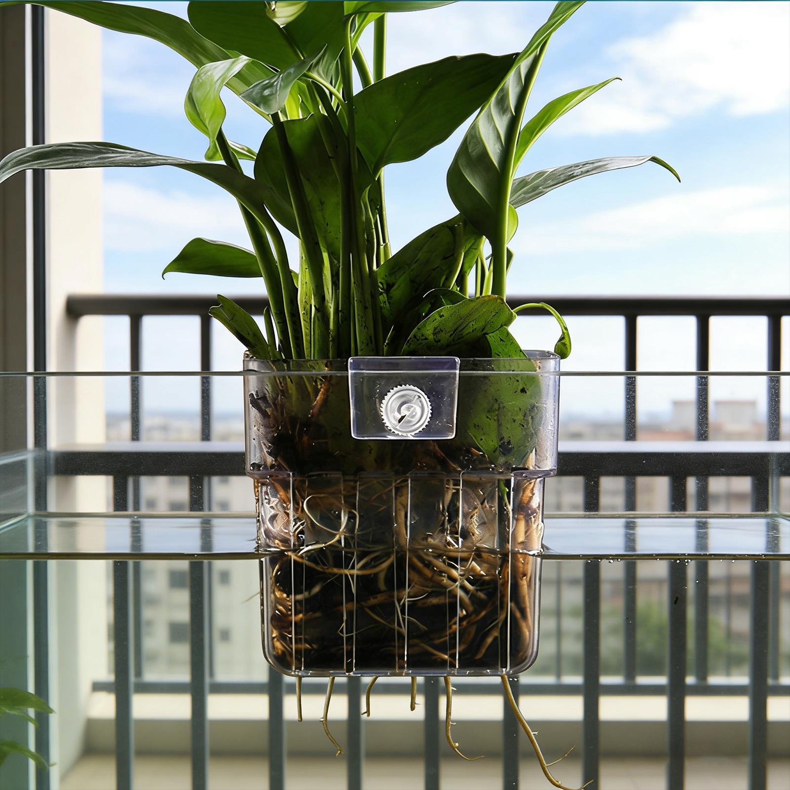 Transparent Hangable Aquarium  - Aquarium Plant Seeds review and price