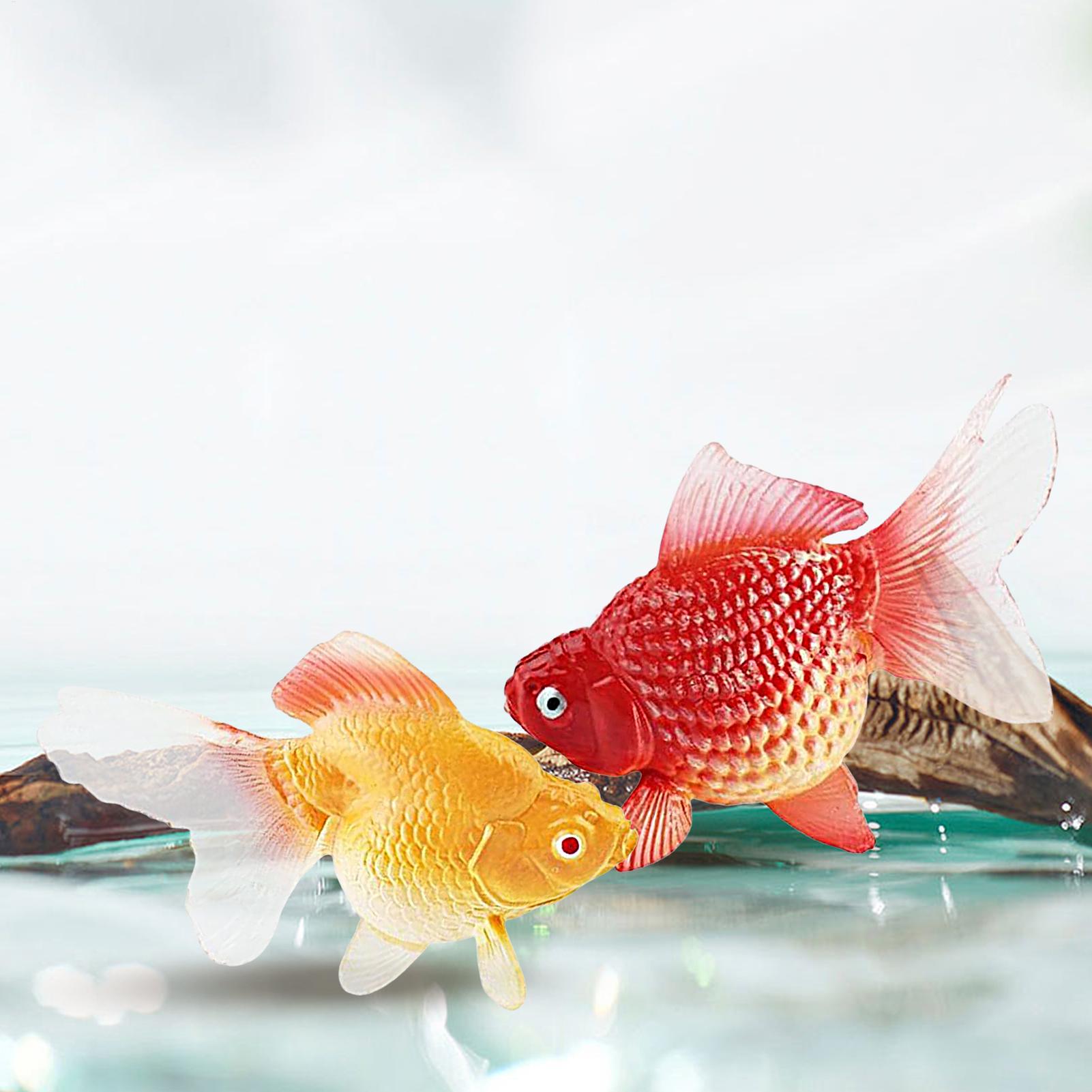 Fake Gold Fish 2Pcs/set Artifi - Planted Aquarium For Goldfish review and price
